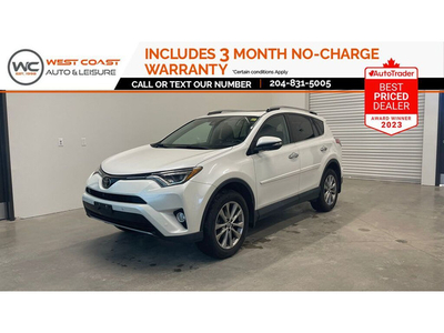 2017 Toyota RAV4 Limited AWD | No Accidents | Moonroof | 360 Ca