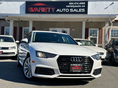 2018 Audi A4 Automatic Leather Sunroof FREE Warranty!!