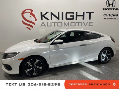 2018 Honda Civic Coupe Touring l Heated Leather l Back up Cam