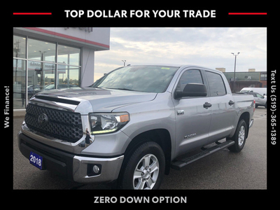 2018 Toyota Tundra SR5 Plus 5.7L V8 SR5 PLUS--CREW MAX--4X4--...