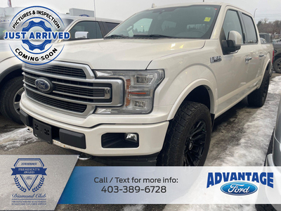 2019 Ford F-150 Limited Limited Leather Bucket Seats, Remote...