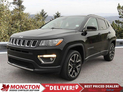 2019 Jeep Compass Limited 4x4 | Sunroof | Leather Seats