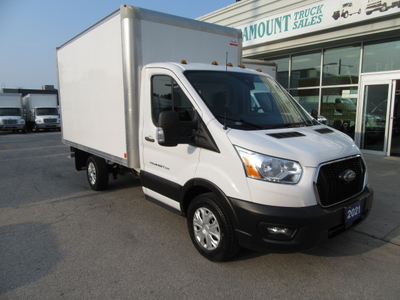 2021 Ford Transit T250 GAS WITH 12 FT ALUMINUM CARGO BOX