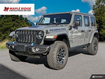 2021 Jeep Wrangler 4xe Unlimited Rubicon | 1-Owner, Leather