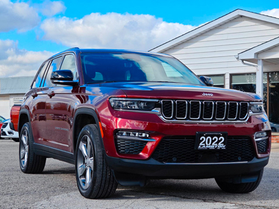 2022 Jeep Grand Cherokee Limited New Body Style Award-Winning SU