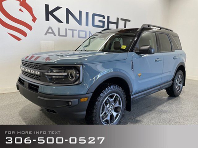 2023 Ford Bronco Sport Badlands with Ford Co-Pilot360 Assist+