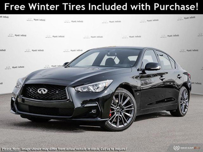 2023 INFINITI Q50 Red Sport I-LINE *No Charge Winter Tires*