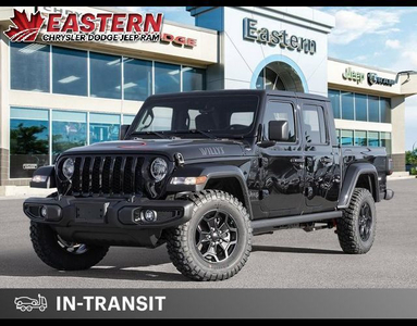 2023 Jeep Gladiator Willys | Removable Hard Top | Backup Camera