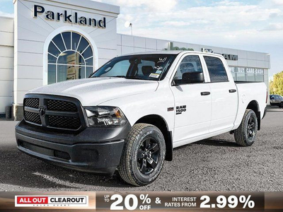 2023 Ram 1500 Classic Tradesman | BLACK PACKAGE | Seats 6