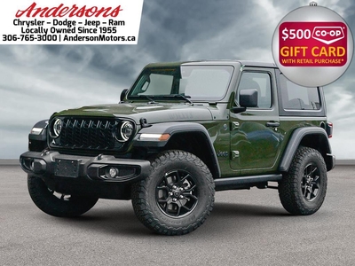 2024 Jeep Wrangler Willys 2 Door 4x4