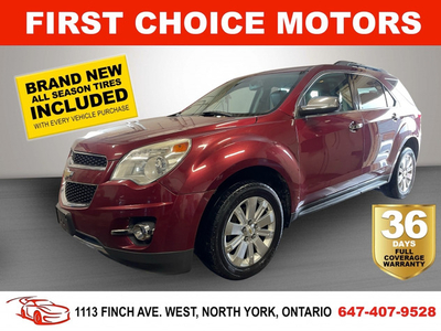 2011 CHEVROLET EQUINOX 2LT ~AUTOMATIC, FULLY CERTIFIED WITH WARR