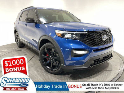 2020 Ford Explorer ST 4WD - Clean Carfax, New Tires, Seats 6