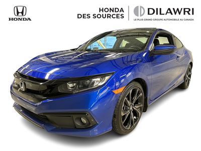 2020 Honda Civic Coupe Sport, Cuir
