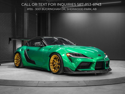 2020 Toyota GR Supra | Widebody Kit | Green Wrap | Chassis