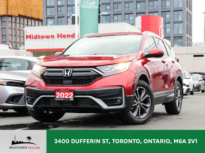 2022 Honda CR-V *HONDA Canada CERTIFIED*NO ACCIDENTS*ONE OWNER*