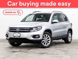 Used 2017 Volkswagen Tiguan Wolfsburg Edition AWD w/ Apple CarPlay & Android Auto, Rearview Cam, Dual Zone A/C for Sale in Toronto, Ontario