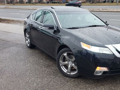 2009 ACURA TL SH-AWD !!! NAVIGATION !!! BROWN LEATHER SEATS !!!