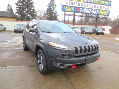 2015 Jeep Cherokee Trailhawk 4WD 3.2L V6 w/ Nav/R.Cam/R.Starter/