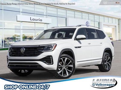 2024 Volkswagen Atlas 2.0T Execline AWD - 6 Passenger - FORMER D