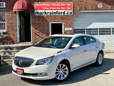 Used 2014 Buick LaCrosse Heated Leather 3.6 Remote Sunroof NAV BOSE XM BTA for Sale in Bowmanville, Ontario