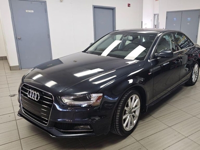 Used 2015 Audi A4 S Line-Quattro-Navi-Sunroof-1 Owner-No Accidents for Sale in Calgary, Alberta