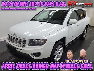 Used 2016 Jeep Compass High Altitude for Sale in Winnipeg, Manitoba