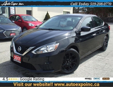 Used 2017 Nissan Sentra SV,Certified,Backup Camera,Alloys,No Accident,,,, for Sale in Kitchener, Ontario