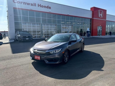 Used 2018 Honda Civic Sedan W/Honda Sensing for Sale in Cornwall, Ontario