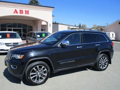Used 2018 Jeep Grand Cherokee LIMITED 4WD for Sale in Grand Forks, British Columbia