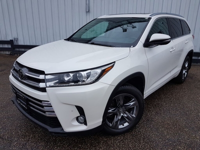 Used 2018 Toyota Highlander LIMITED *LEATHER-SUNROOF-NAVIGATION* for Sale in Kitchener, Ontario
