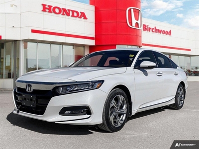 Used 2019 Honda Accord EX-L for Sale in Winnipeg, Manitoba