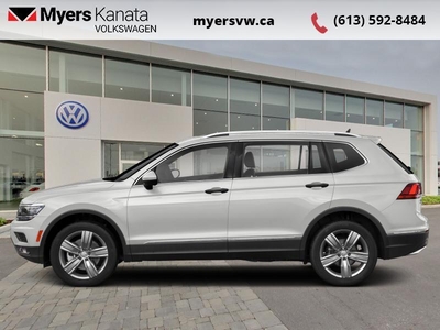 Used 2020 Volkswagen Tiguan Highline - Sunroof - Leather Seats for Sale in Kanata, Ontario