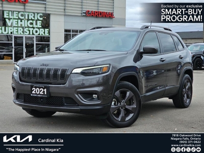 Used 2021 Jeep Cherokee North 80th Anniversary, 4X4, Navi, Heated Leather for Sale in Niagara Falls, Ontario