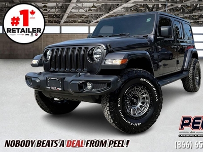 Used 2021 Jeep Wrangler Altitude 35 Tires Tow Pkg NAV 4X4 for Sale in Mississauga, Ontario