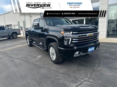 Used 2022 Chevrolet Silverado 2500 HD High Country FULLY LOADED 6.6L TURBO DIESEL HEATED & COOLED SEATS Z71 OFF-ROAD PACKAGE HD SURROUND VISION for Sale in Wallaceburg, Ontario