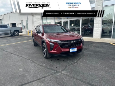 Used 2024 Chevrolet Trax 1RS NO ACCIDENTS HEATED SEATS REAR VIEW CAMERA ONE OWNER BLUETOOTH for Sale in Wallaceburg, Ontario