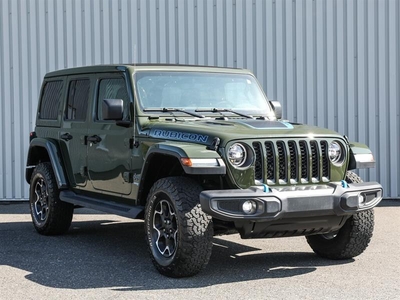 Used Jeep Wrangler 4xe PHEV 2022 for sale in Cowansville, Quebec