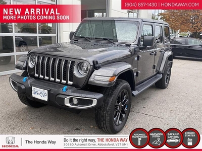 Used Jeep Wrangler 4xe PHEV 2023 for sale in Abbotsford, British-Columbia