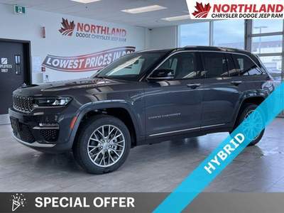 2022 Jeep Grand Cherokee 4xe Summit | 4x4 | Leather | Hitch