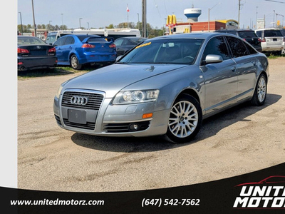 2008 Audi A6 3.2~CERTIFIED~ 3 YEAR WARRANTY~NO ACCIDENTS~