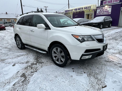 2012 ACURA MDX AWD ELITE PACKAGE ACCIDENT FREE 7PASSENGER SUV