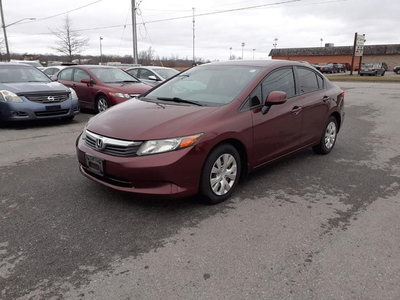 2012 Honda Civic LX A NICE AND CLEAN CAR, NO ACCIDENT, AUTOMATIC