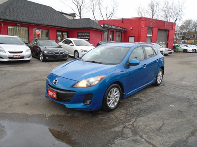 2012 Mazda MAZDA3 GS-SKY/ LEATHER / ROOF / HEATED SEATS / ALLOY
