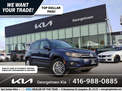 2016 Volkswagen Tiguan Special Edition 2.0L AWD | SUNROOF | HTD