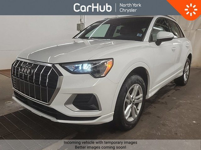 2022 Audi Q3 Komfort Panoramic Roof Rear Back-Up Camera Front