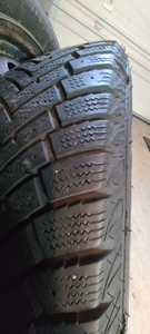 Good condition winter tires on rims