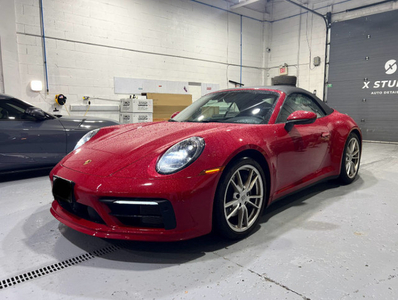 Private Sale: 2020 Porsche 911 Carrera Cab in Carmine Red