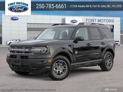 New 2024 Ford Bronco Sport Big Bend - Heated Seats for Sale in Fort St John, British Columbia