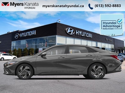 New 2024 Hyundai Elantra Luxury IVT - Leather Seats - $241 B/W for Sale in Kanata, Ontario