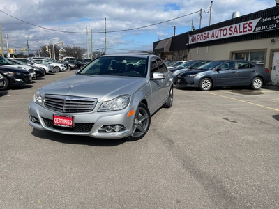 Used 2013 Mercedes-Benz C-Class C300 4MATIC NAVIGATION LOW KM SUNROOF BLIND SPOT for Sale in Oakville, Ontario